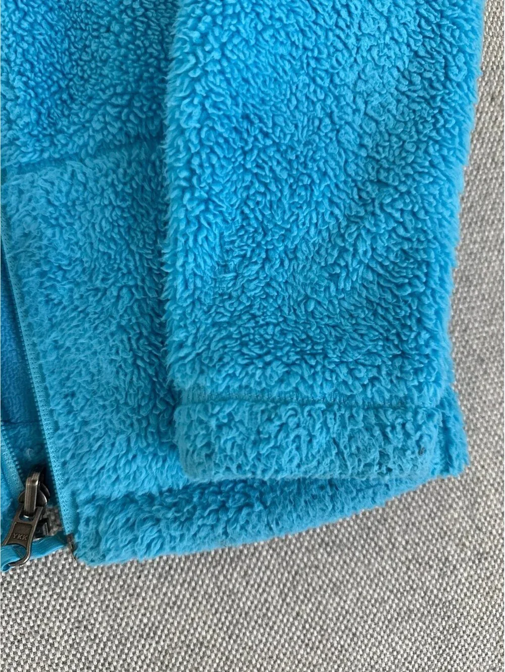 LL Bean blue fleece size 4T